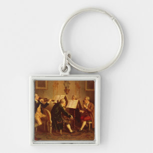 String Quartet Key Ring