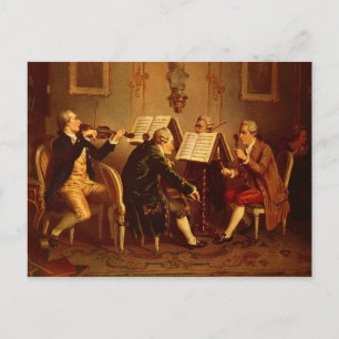 String Quartet Postcard