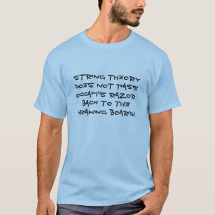 string theory equation t shirt