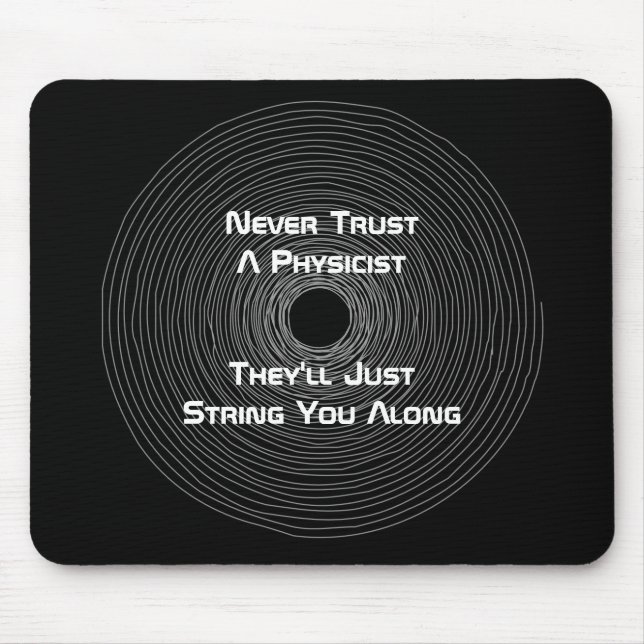 String Theory Mouse Mat (Front)