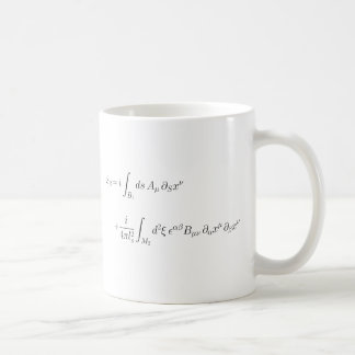 string theory, world-sheet coupling coffee mug