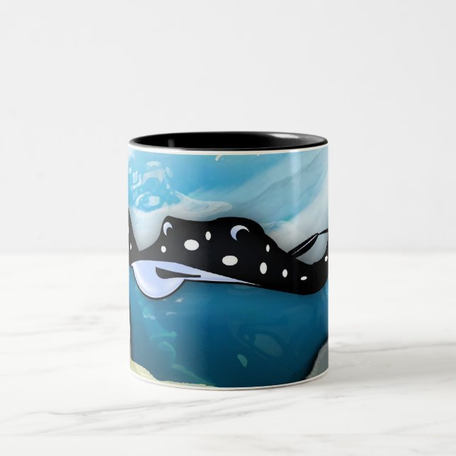Stringray (Manta Ray) Painting Mug (Center)
