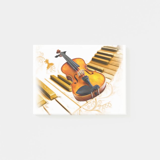 Strings & Keys_ Post-it Notes (Front)