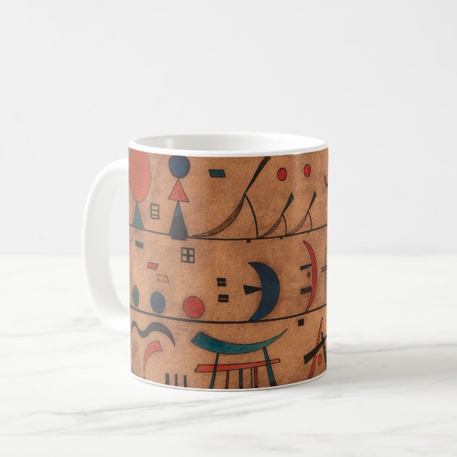 Strings of Characters | Wassily Kandinsky | Coffee Mug (Front Left)