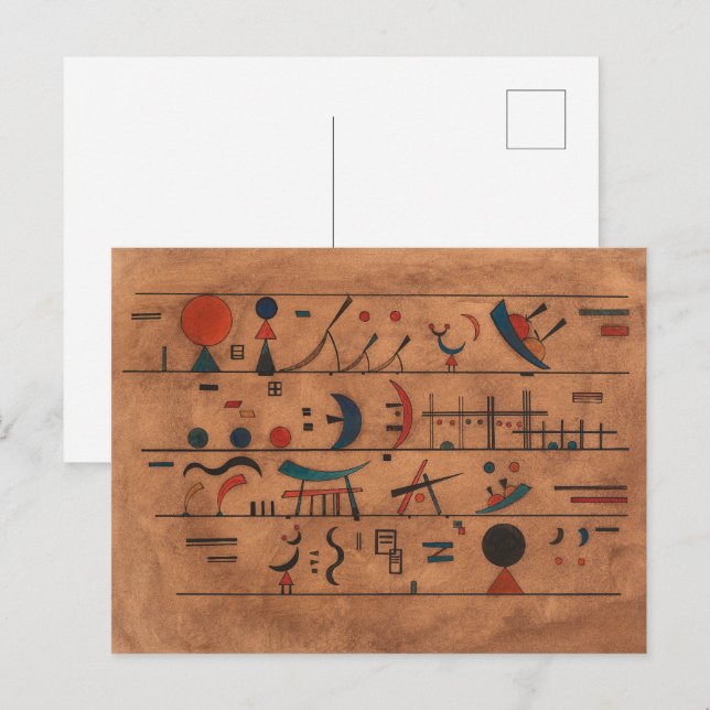 Strings of Characters | Wassily Kandinsky | Postcard (Front/Back)