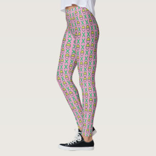 Strings of Graphical Symbols on any Colour Leggings