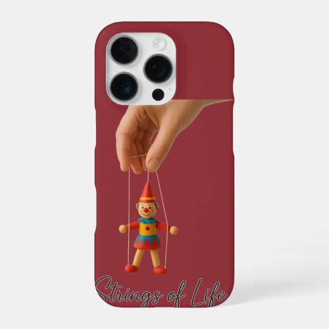 Strings of Life | Puppet Circus Sticker iPhone Case (Back)