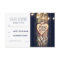 Strings of Lights Carved Heart Wedding RSVP Cards