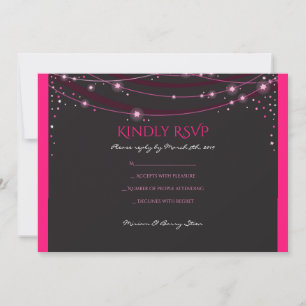 STRINGS OF STARS Bat Mitzvah Invitation