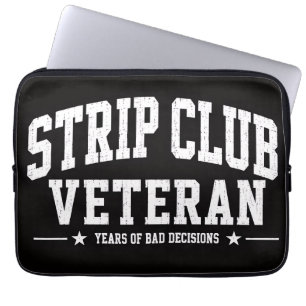 Strip Club Veteran Laptop Sleeve