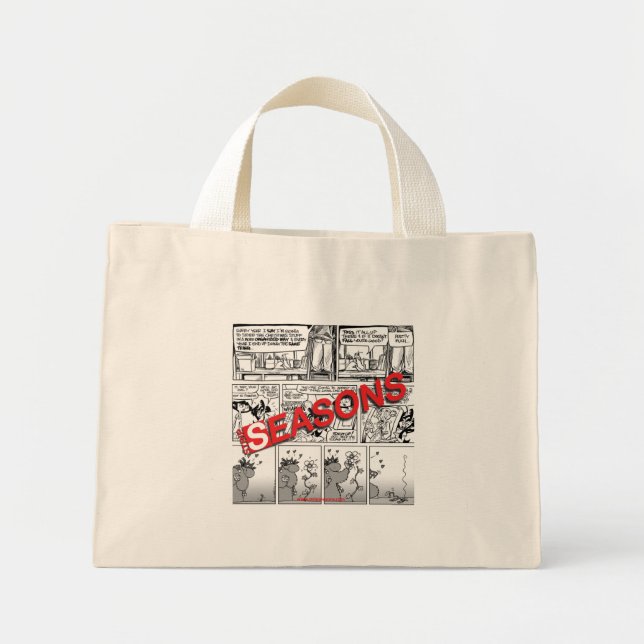 Strip Seasons: la borsa per la spesa Mini Tote Bag (Front)