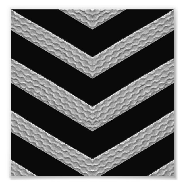 Strip Texture Photo Print (Front)