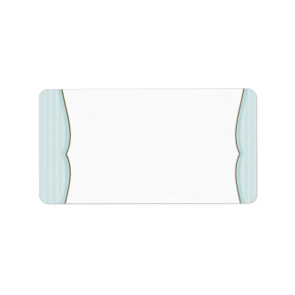 Stripe Address Label