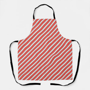 Stripe candy pattern apron