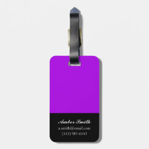 Stripe & Check 2014 Luggage Tag