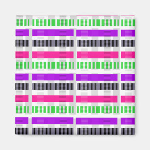 Stripe & Check 2014 Magnet