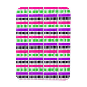 Stripe & Check 2014 Magnet