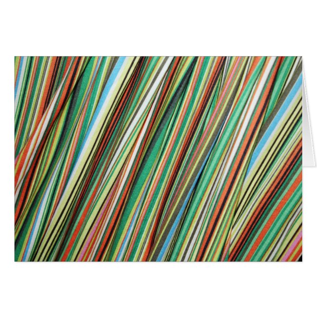 Stripe Colourful Cloth Pattern (Front Horizontal)