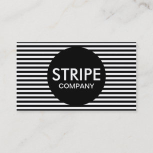 stripe company business card
