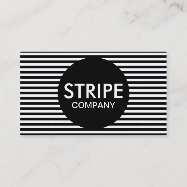 stripe company business card (Back)
