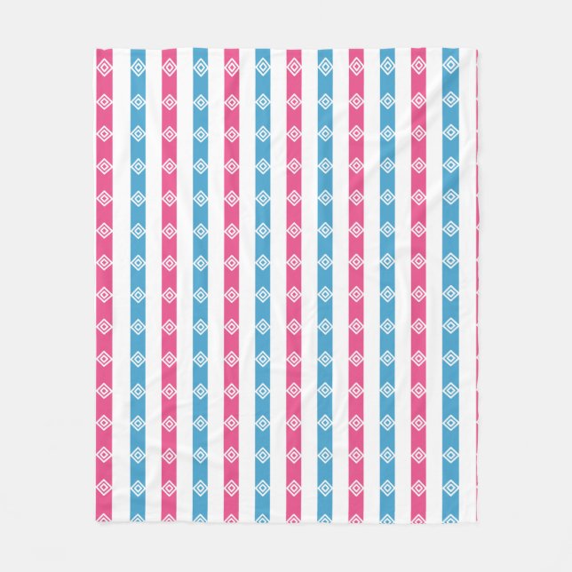 Stripe Hype | SH-01 | Fleece Blanket (Front)