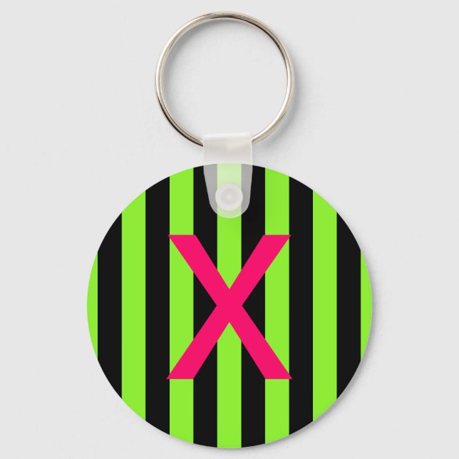 Stripe Key Ring (Front)