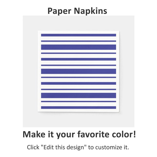 Stripe Pattern Design Napkin (Creator Uploaded)