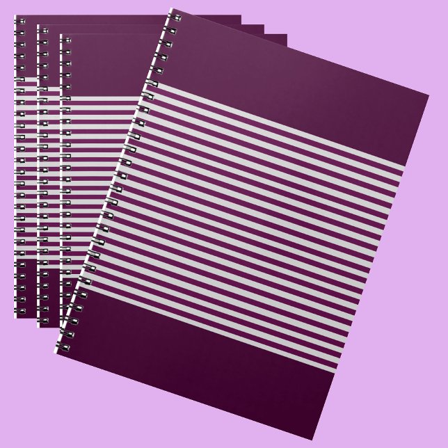 Stripe Pattern | Modern Colourful Notebook (Creator Uploaded)