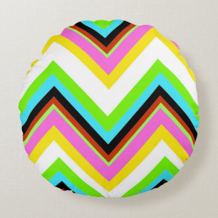Stripe Round Cushion