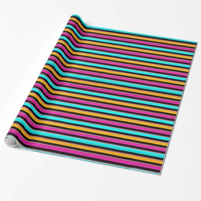 Stripe Wrapping Paper (Unrolled)