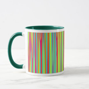 Striped Abstract Design Mug
