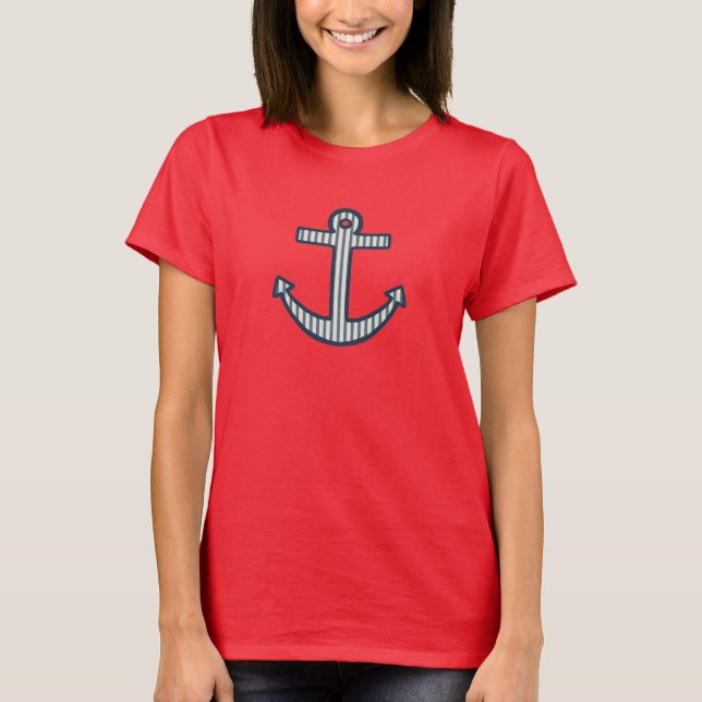Striped Anchor T-Shirt (Front)