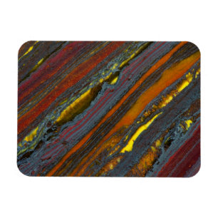 Striped Australian Tiger Eye Magnet