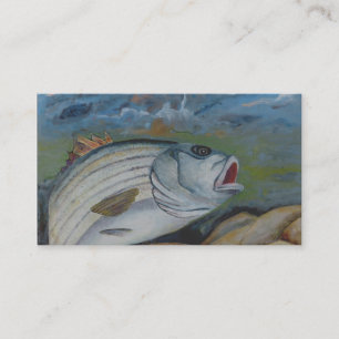 Striped Bass Business Card