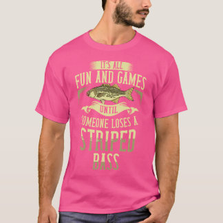 Striped Bass Fishing Rockfish Lures T-Shirt