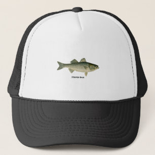 Striped Bass Logo Trucker Hat