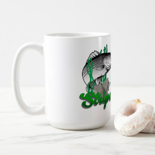 Striped Bass The Fresh Water King Of Fighters Coffee Mug