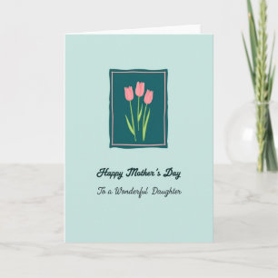 Striped Blossom Season Card