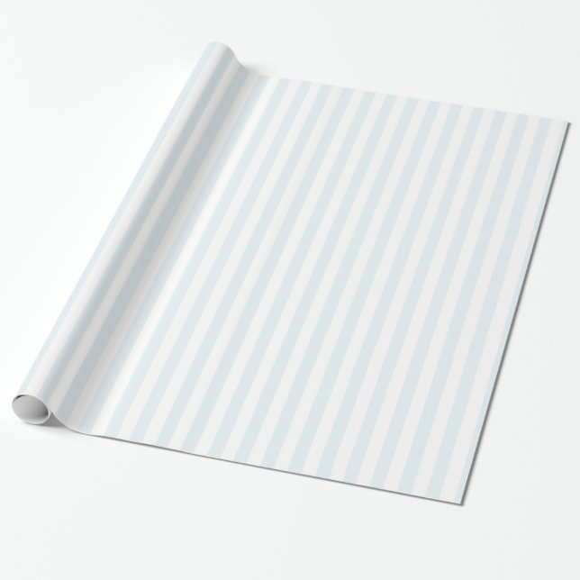 Striped blue and white Paper (Unrolled)