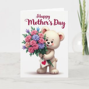 Striped Bouquet Special Card