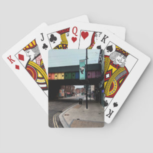 Striped bridge  playing cards