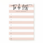 Striped Brush Lettered To-Do List