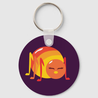 Striped Bug Key Ring