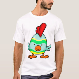 Striped Chick Eggs T-Shirt