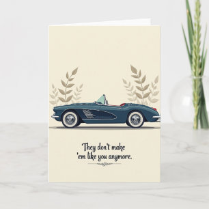 Striped Classic Roadster Card