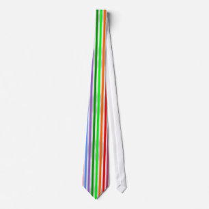 Striped Colorful Necktie