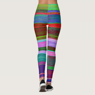 Striped Colourful Leggings