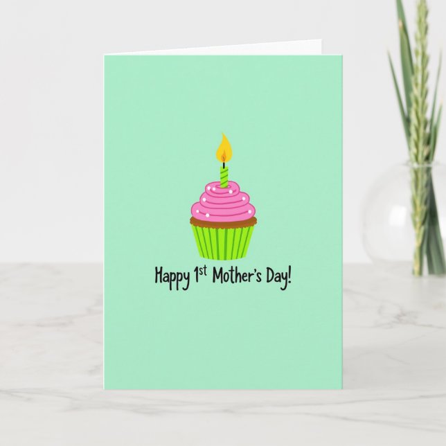 Striped Dessert Card (Front)