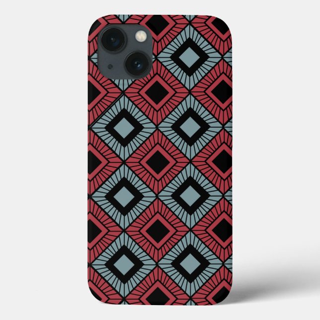 Striped Diamonds  Case-Mate iPhone Case (Back)