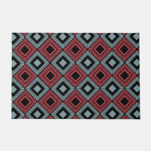 Striped Diamonds Doormat